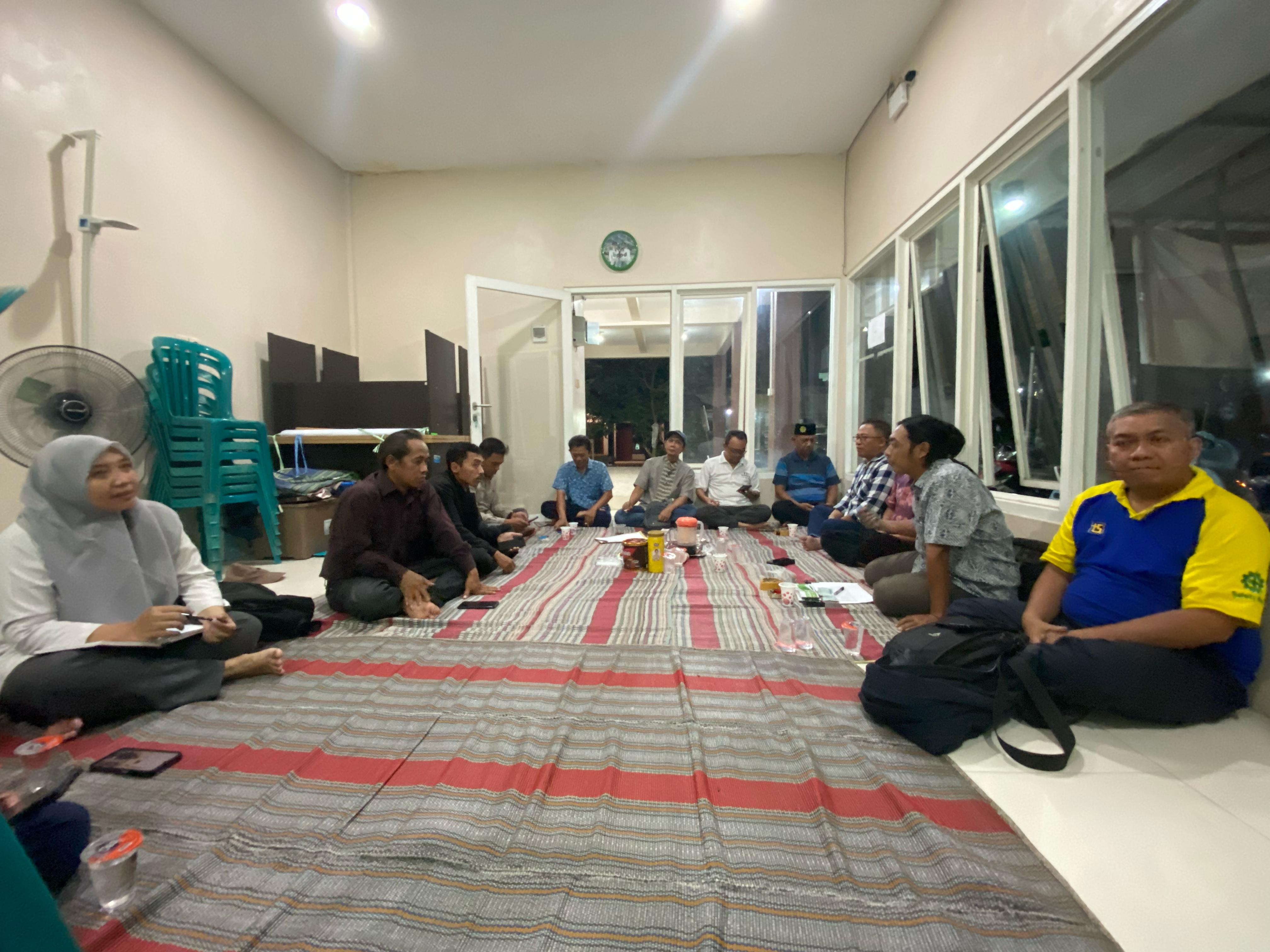 Pertemuan rutin Paguyuban Bumdes Krian