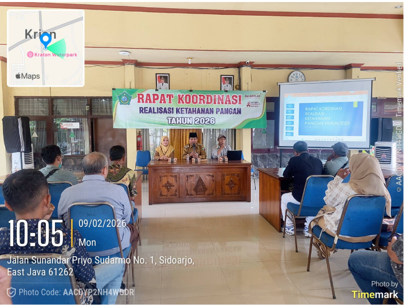Rapat Koordinasi Ketahanan Pangan 2026
